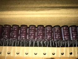 82uF 100V NIPPON NCC KY Series 10x20mm Low impedance Long Life 100V82uF Aluminum Electrolytic Capacitor
