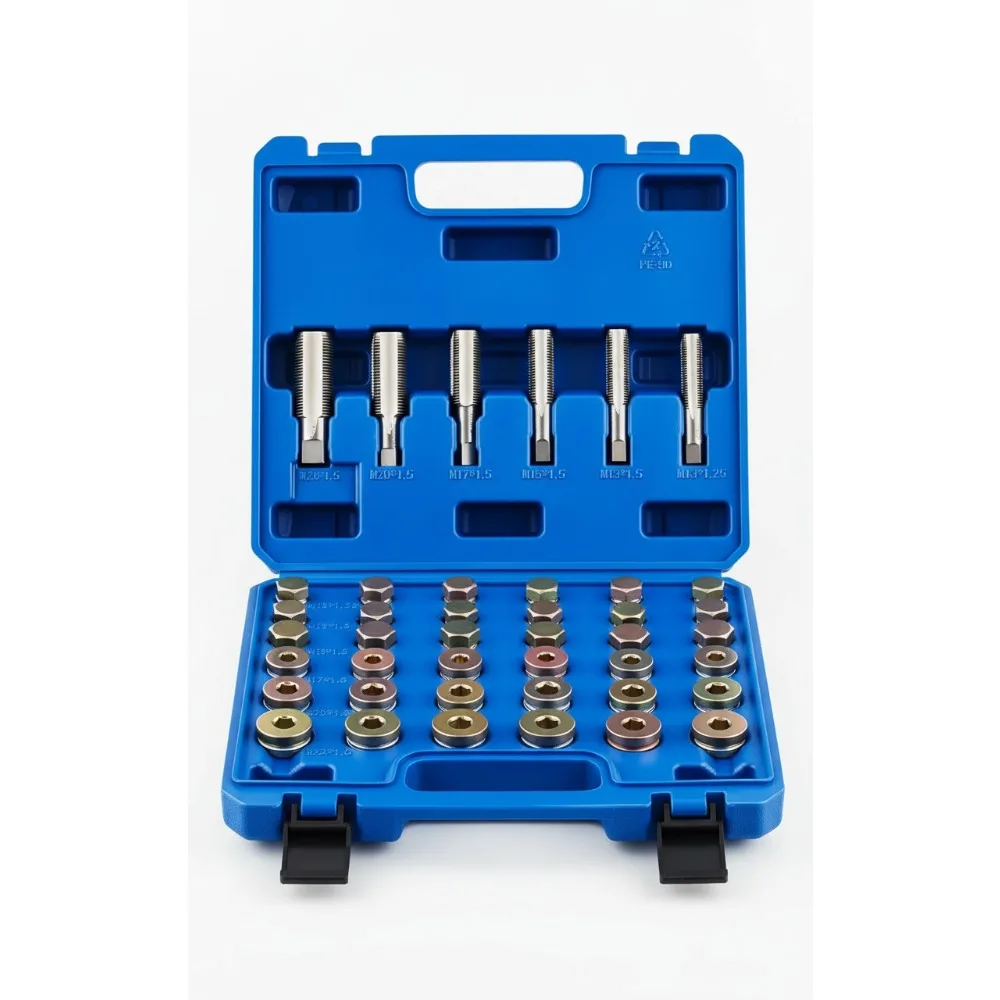 

150 шт. ремонтный комплект для сливной пробки масла M13-M22 метрические метчики с резьбой шайбы пробки автомобиль грузовик