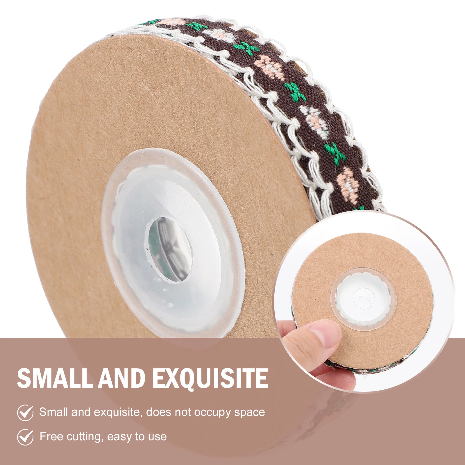 

Jacquard Weaving Ribbon Polyester Diy Gift Wrapping Material For Holiday Present Packaging Bowknot Craft Making Party