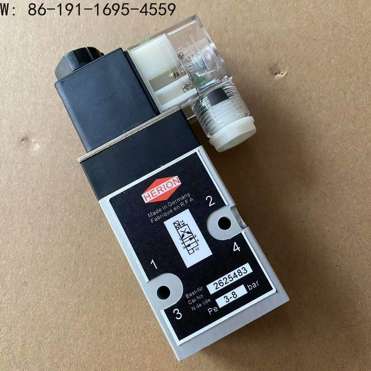 

Электромагнитный клапан для печатной машины Heidelberg 2625483, 2625484, 2625485