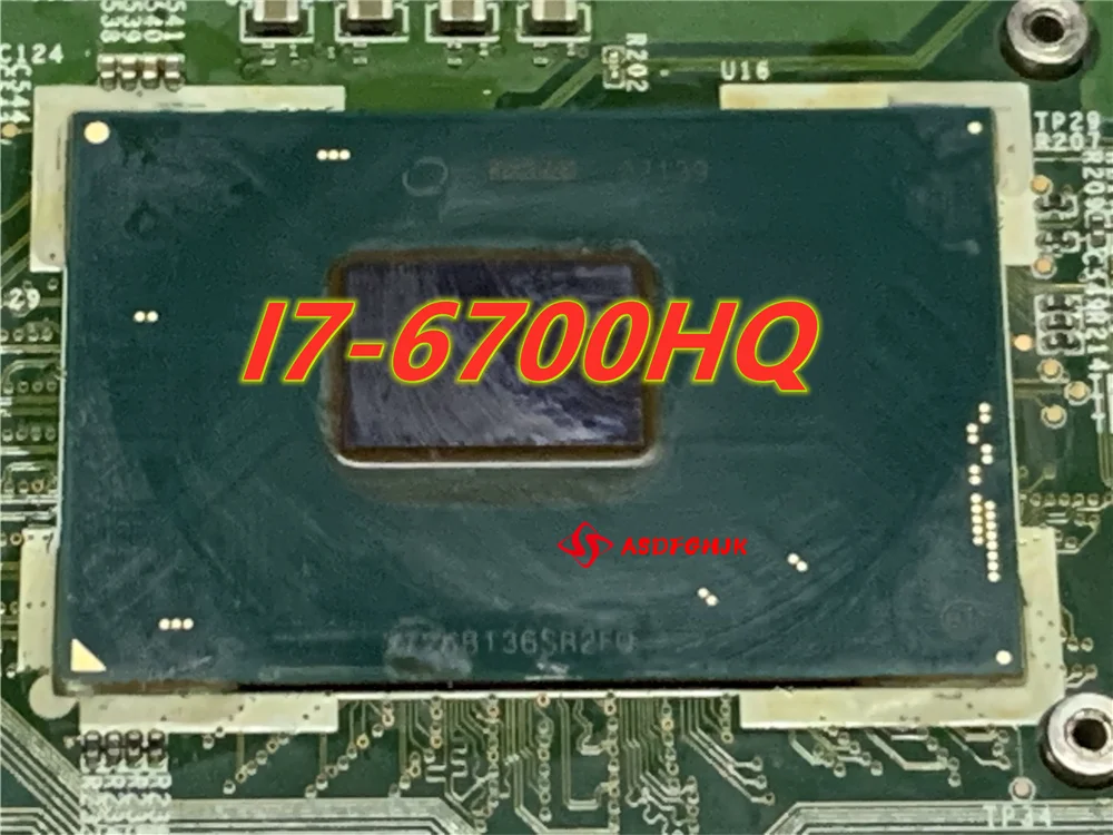 Original MS-18141 VER 1.0 FOR MSI MS-1814 GT80 GT82 LAPTOP Motherboard With I7-6700HQ CPU Tested  Work