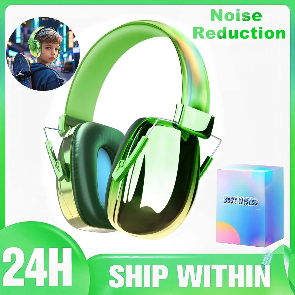 Ear Protection For Kids Anti Noise Earmuffs Adult Hearing Protector For Shooting Boys Headphone Against Hearing Damage Kids Gift