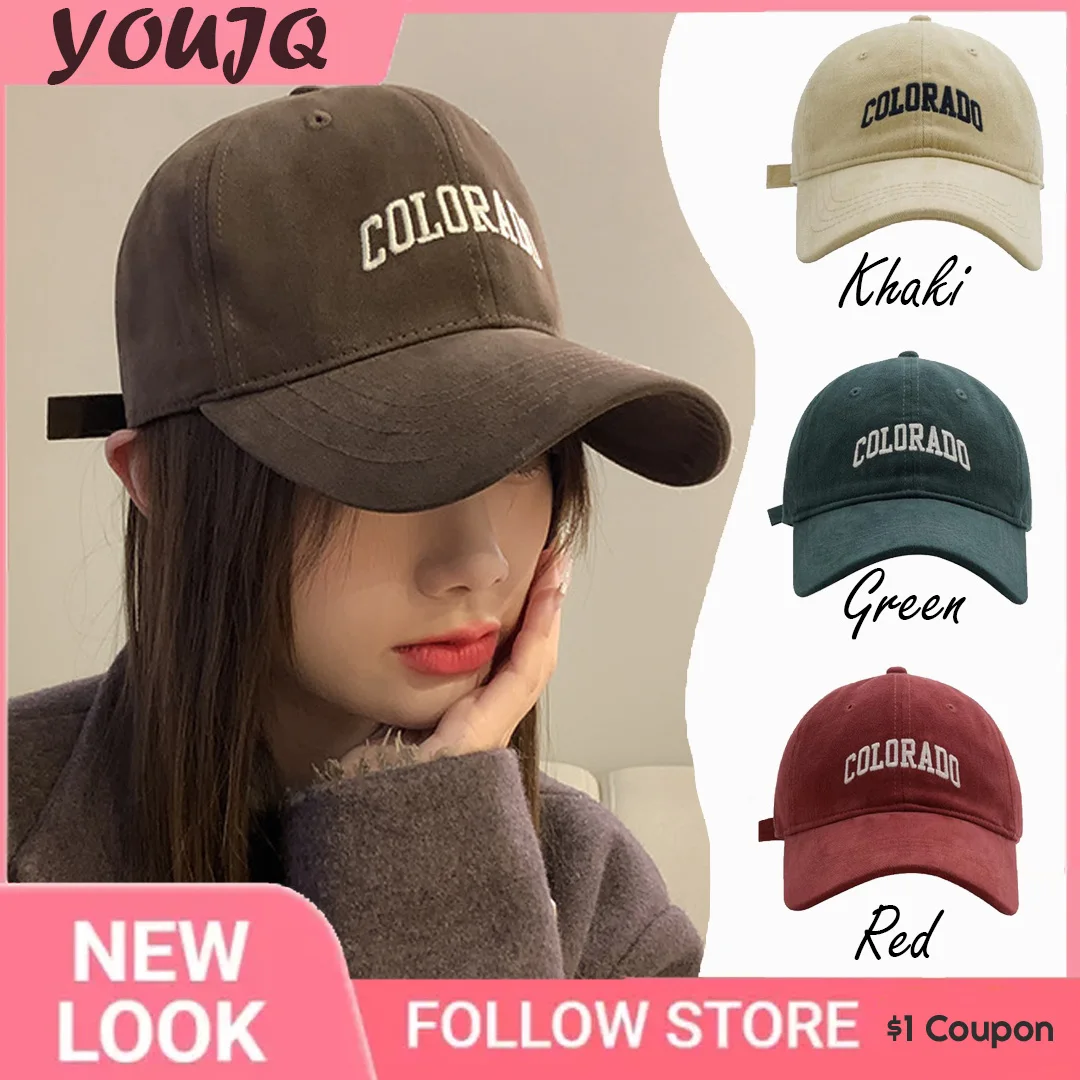 

Бейсболка с вышивкой для девочек и мужчин, однотонная Кепка в стиле хип-хоп, регулируемая, для защиты от солнца, для подростков