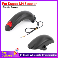 Front Rear Mudguard Fenders Set for Kugoo M4 Electric Scooter Front Tire Guard Rear Tire Guard Kick Scooter Parts 10inch