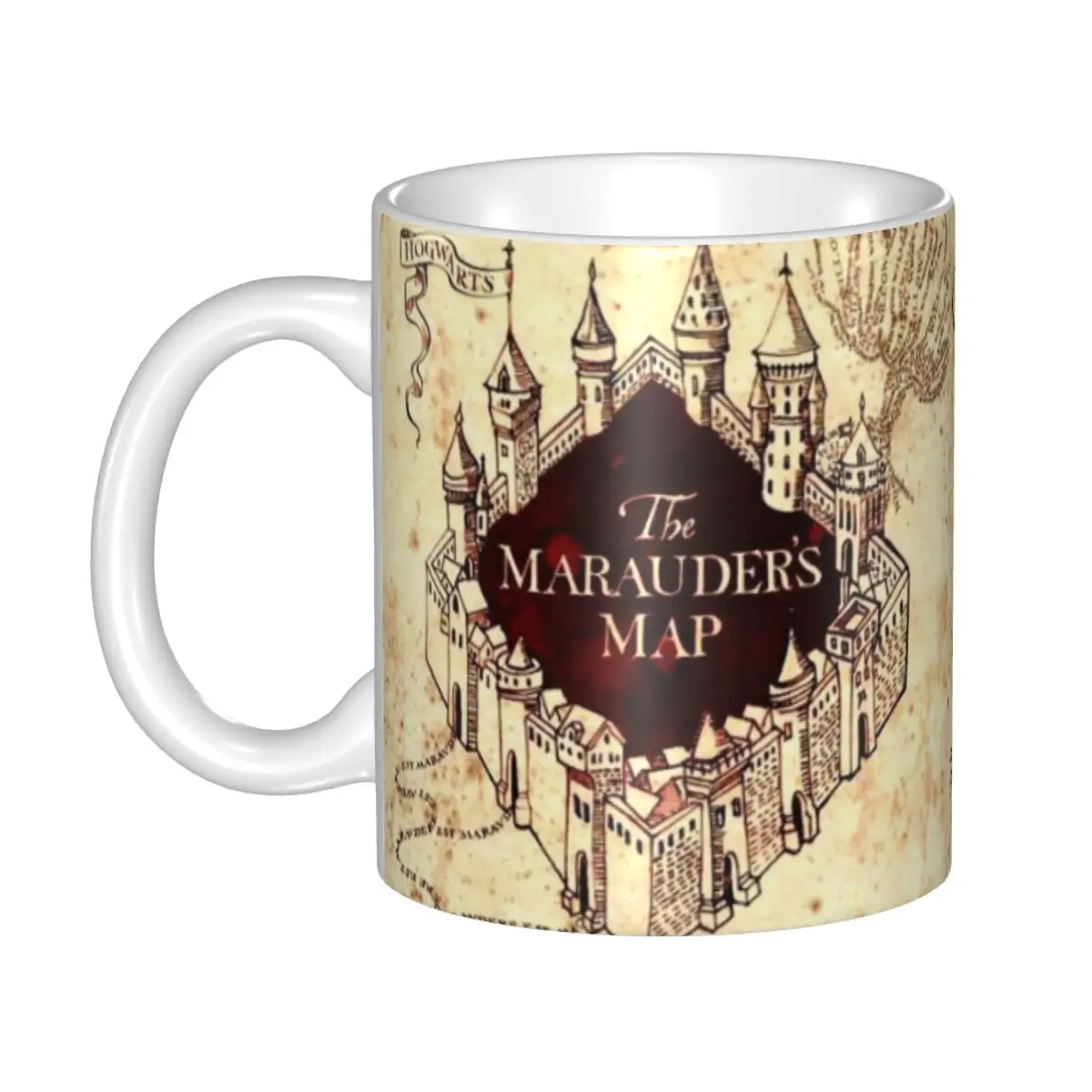 Tazas de café personalizadas de Harryys Magic Adventure Movies Potters, tazas de té de la leche de cerámica DIY