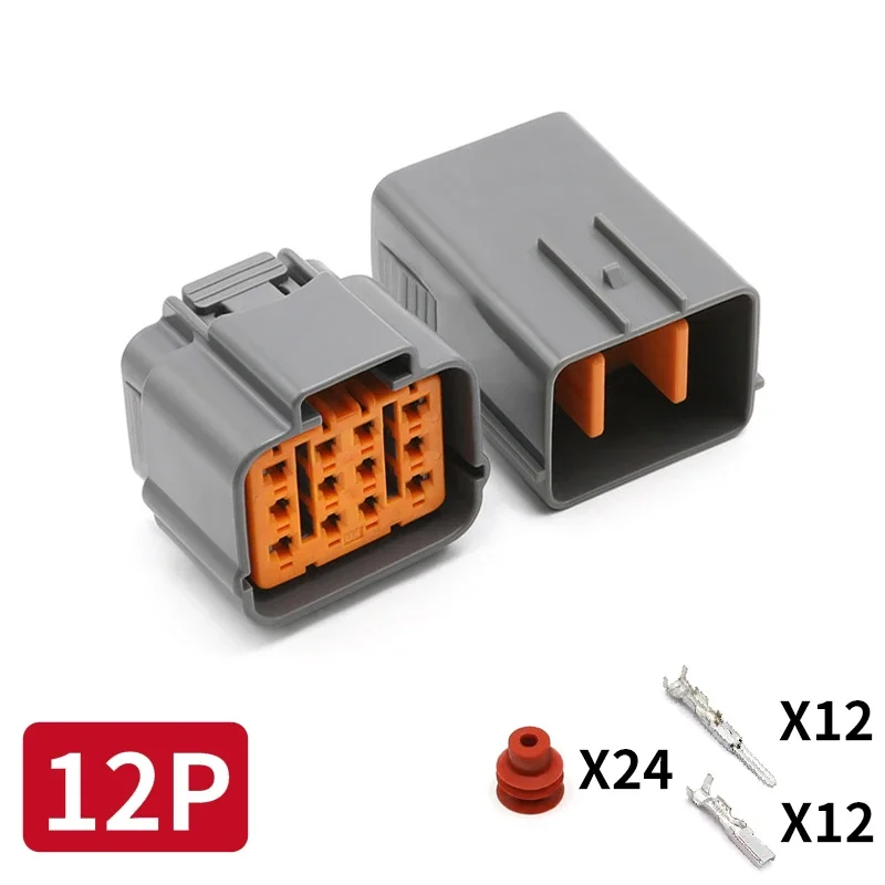 5/10/100Sets 2 3 4 6 8 10 12pin Dl 090 Vrouwelijke En Mannelijke Sumitomo Waterdichte Kabel Connector Voor Nissan Mazda Rx8 Ontsteking Coi
