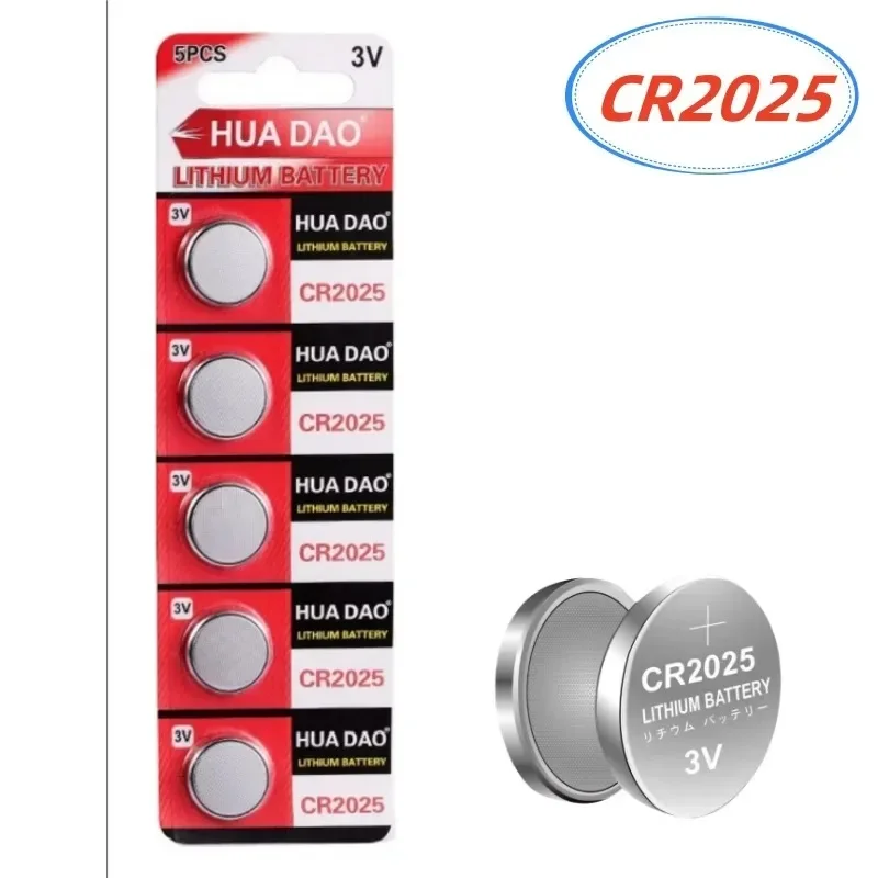 CR2025 2-50pcs Lithium Coin Battery Ultra High Capacity w/Powerful Output Specialty Technology for tv remote car fob Watches 3V