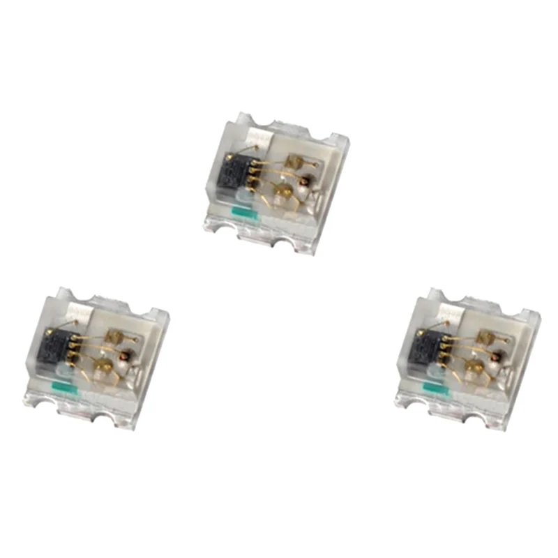 

T80C 200Pcs WS2812 2020 LED Chip 4Pins Mini White PCB Addressable Digital RGB Full Color LED Chip DC5V for LED Strip Screen