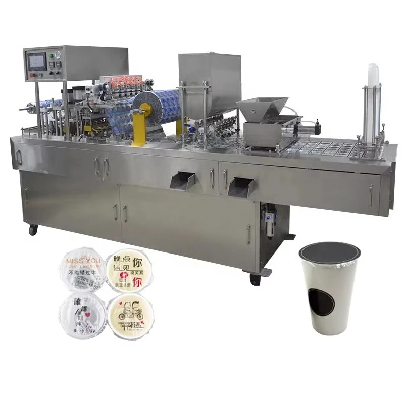 Hot Sale Mineral Water Cup Filling and Sealing Machine / Cup Sealing Film Machine / Sealing Machines for Cups