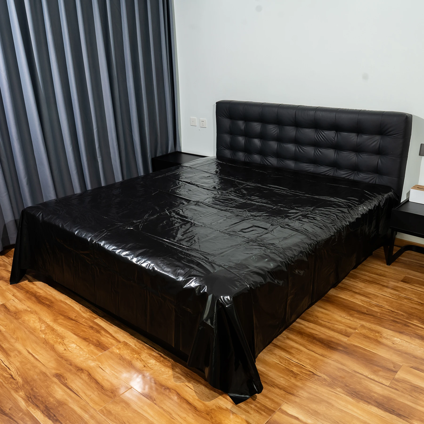 1pcs thick waterproof bed sheet - eco-friendly, soft skin-friendly, suitable for bedrooms - twin beds/full beds/extra-large beds