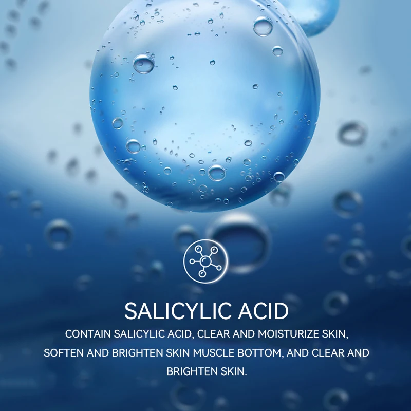 قناع طين لتنظيف حمض الساليسيليك للرجال، قناع منعش ذو ملمس ناعم للتحكم في الزيت، قناع تقشير، تنظيف عميق، تنقية المسام