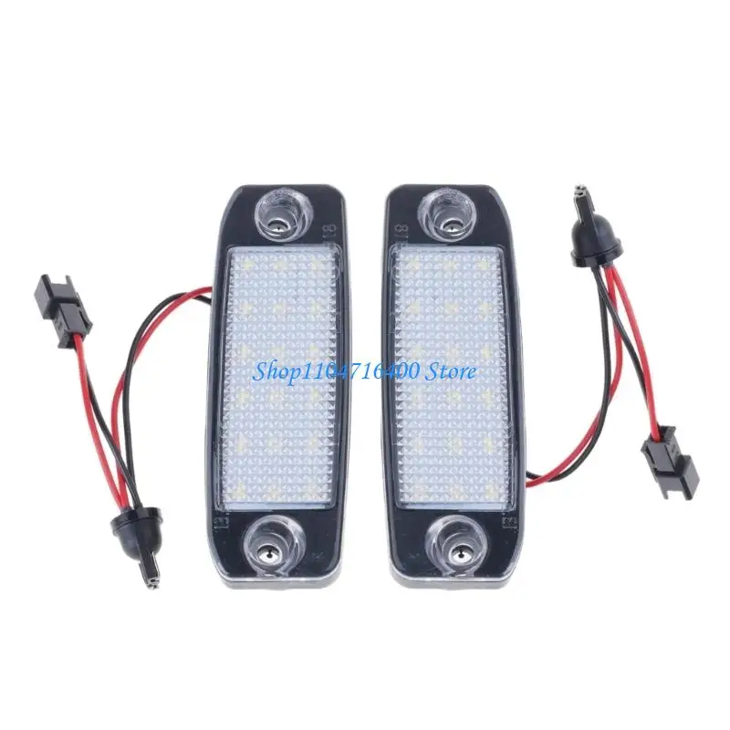 

y1gd Upgrades LED License Plate Lights with Integrated Resistor Featuring Easy Tool Installation for Korea Vehicle