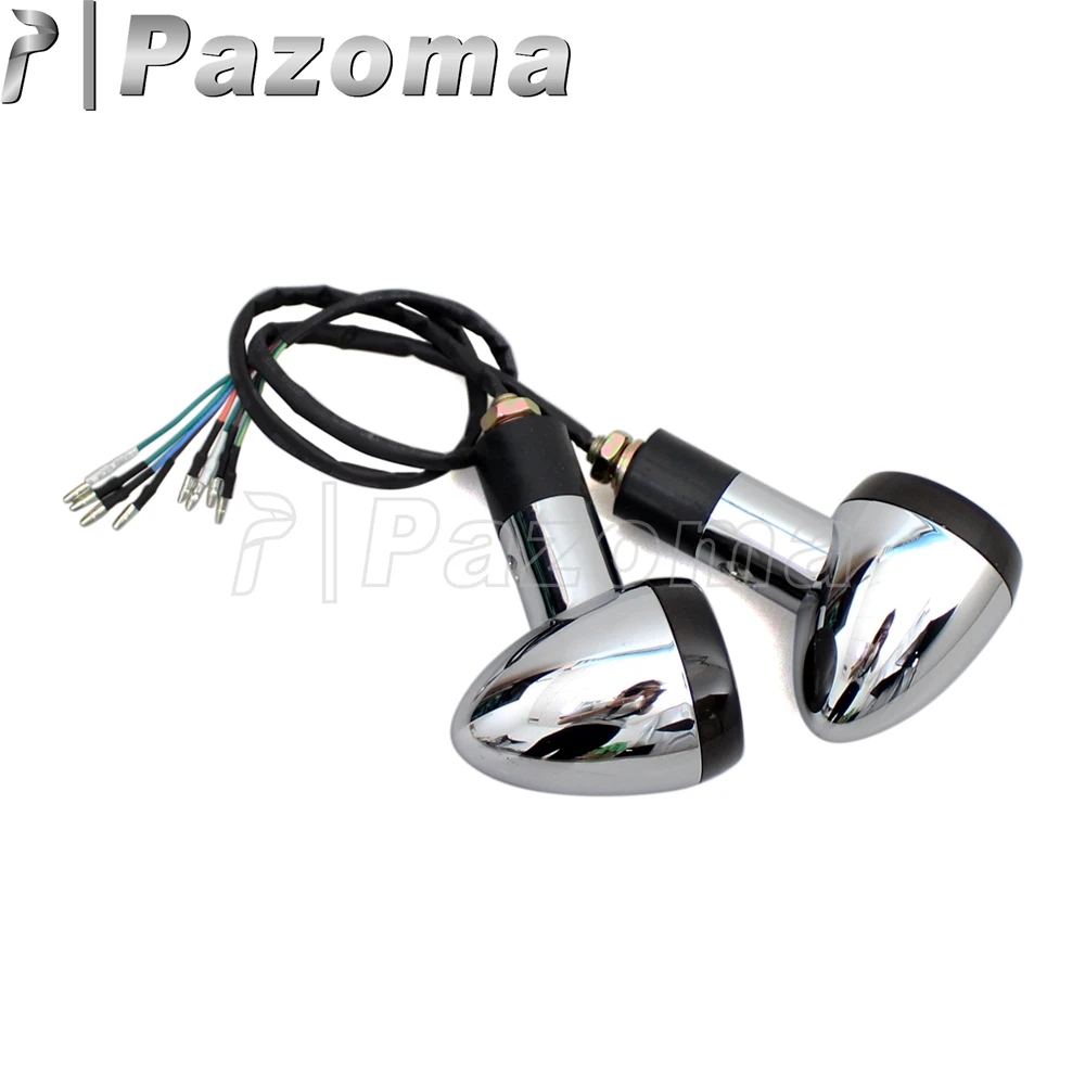 2pcs 3in1 Motorcycle LED Turn Signal Rear Indicator Blinker Ruuning Light Brake Stop Lamp For Suzuki Boulevard M109R VRZ1800 M90