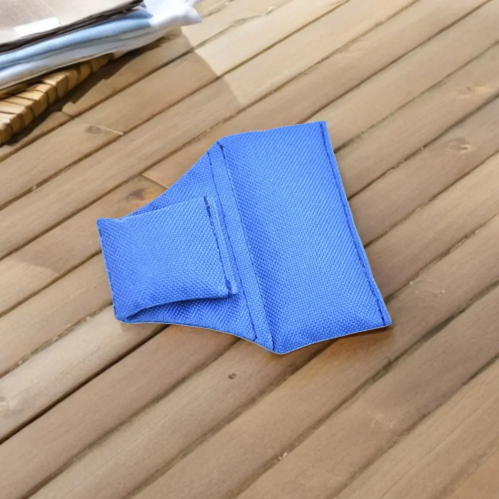 

3 Pcs Football Referee Bean Bag for Training Aids Convenient Blue Game Equipment