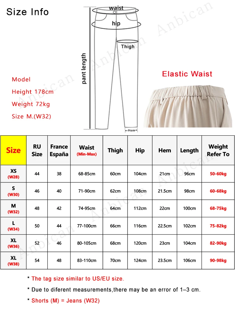 Summer Korean Men\'s Pants Light&Thin Polyester Elastic Waist Semi-Wide Loose Slacks Drape Suit Pants Male Casual Trousers