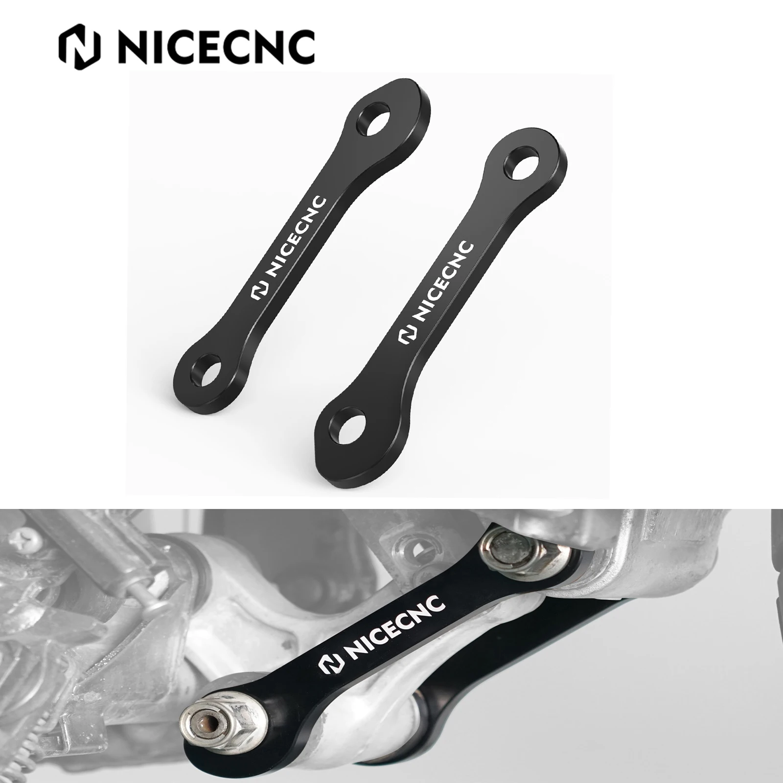 

NICECNC Motorcycle Accessories Lowering Links for Suzuki DR650S Suzuki DR650SE 1996-2024 2023 2022 Lever Suspension Drop Links