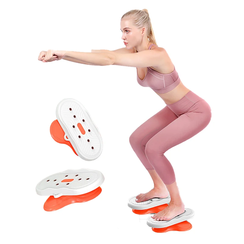 Wobble Fitness Waist Exercise Machine Split Type Cardio Twister Board Waist Plate Twisting Board Disc