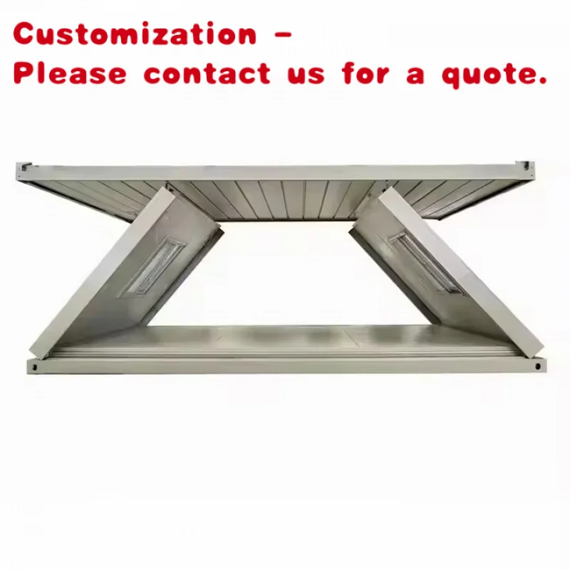 

custom.40ft & 20ft Foldable Flat Pack Expandable Container House Moveable Steel Office Outdoor Use Made of Sandwich Panel