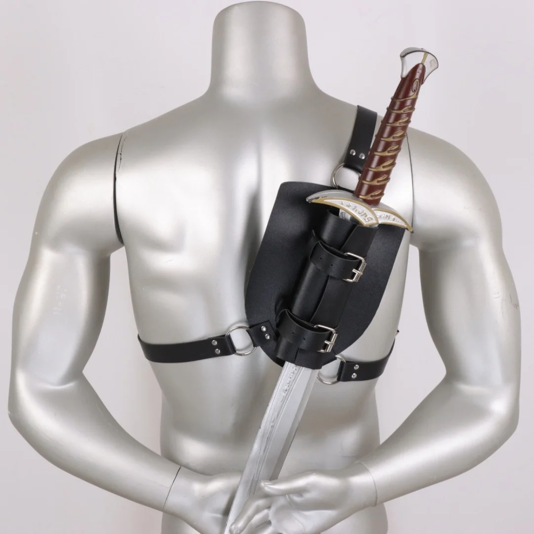 الفايكنج نايت البخار بو الجلود السيف حزام عصر النهضة الملحقات فستان الهالوين الدعائم