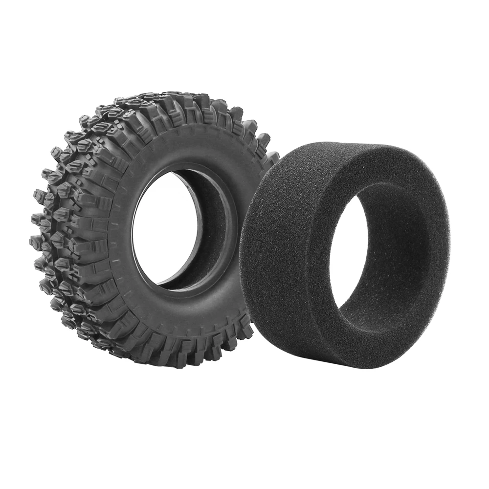 108mm Rock OFF-Road Tires Rc Car 1.9 Inch Tyre For 1/10 Axial SCX10 RC4WD D90 D110  MST RGT Tamiya Rock Crawler Truck