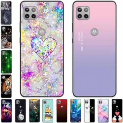 For Moto One 5G Ace Case Silicone Luxury Animals TPU Soft Bumper Cover for Motorola MOTO One 5G Ace Capa Phone Shells Shockproof