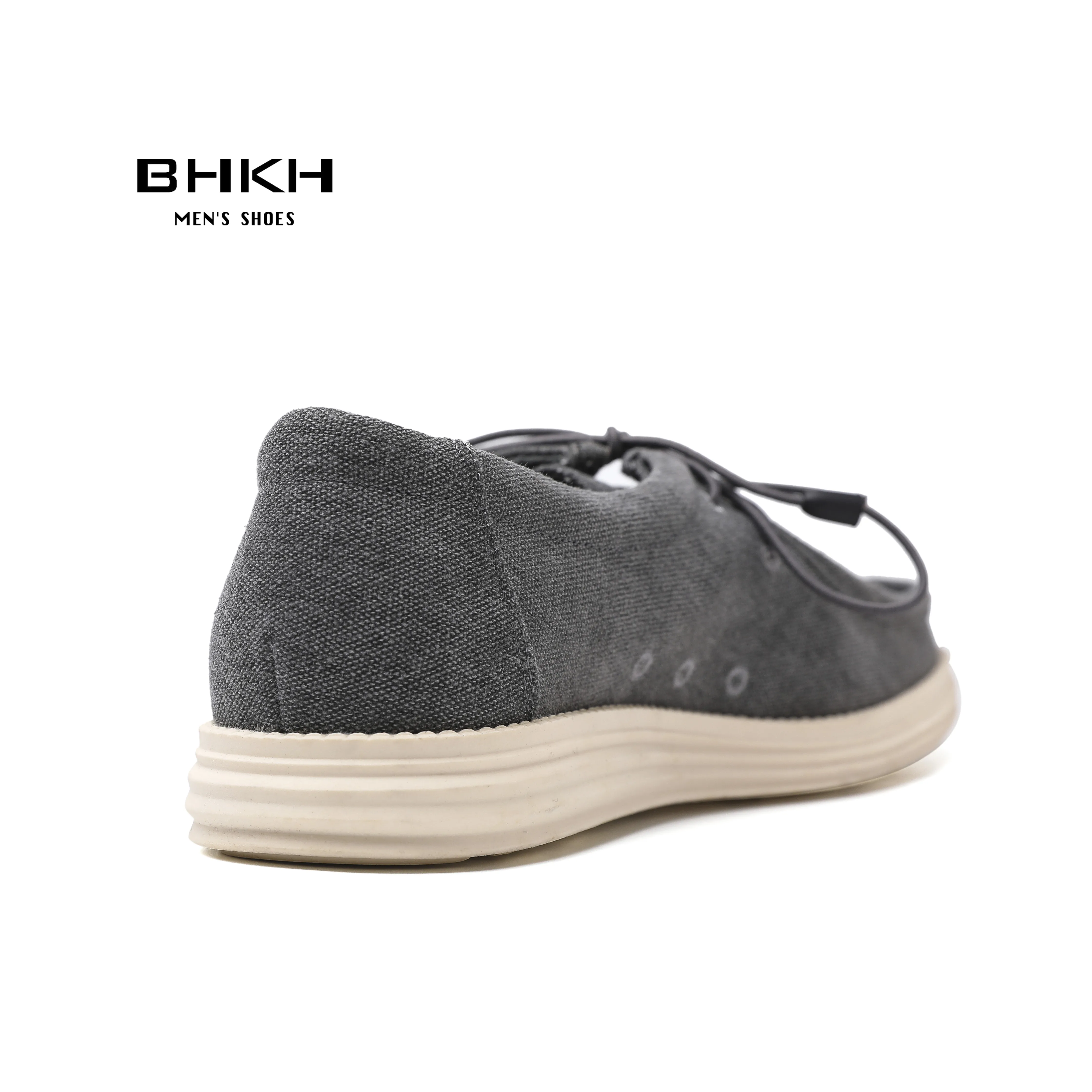 BHKH New Loafers Shoes Men 2024 Spring/ Summer Kid Suede Leather Men Casual Shoes Comfy Men\'s Flat Fashion Boat Shoes