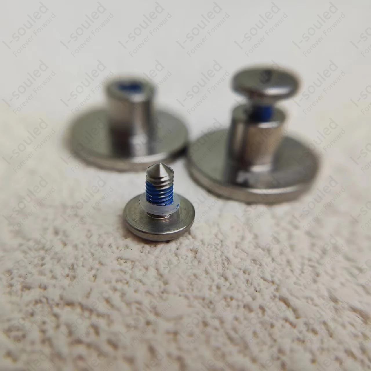 Solid Titanium Buttons with Nail Rivet Stud  Hypoallergenic non-rusting  non-fading, men's and women's clothes Jeans Fastener