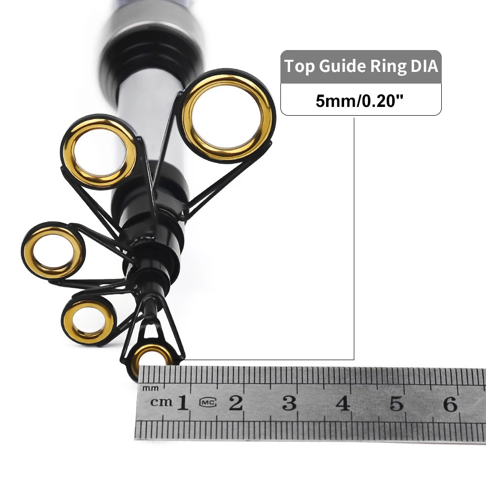 New Portable Spinning Fishing Rod 1.8M Mini Telescopic Sea Pole Lure Weight 5-20g Closed Length 40.5CM for Salt/Freshwater