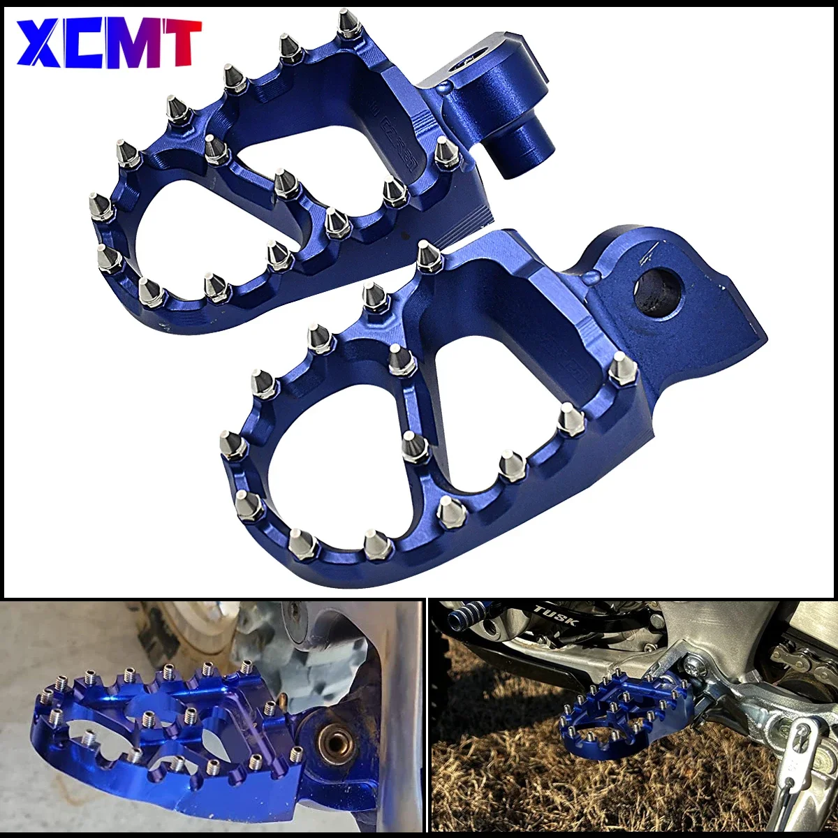 

For YAMAHA YZ 65 85 125 250 250F 450F 125X 250X 250FX 450FX WR250F WR450F Motorcycle Foot Pegs Rests Footrest Footpeg Pedals