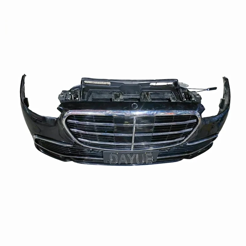 

S-Class 223, спортивный передний бампер в сборе, передняя решетка в сборе, электронный бак для воды, охладитель, вентилятор в сборе