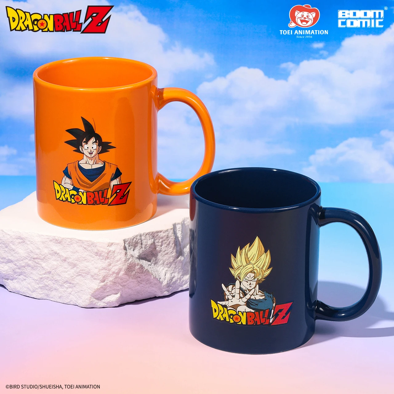 Dragon Ball Z Sun Goku Kakarot Vegeta Gohan Anime Taza de cerámica Regalo de cumpleaños