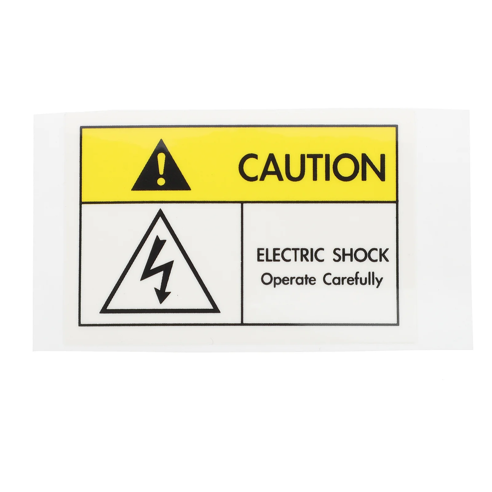 

Electric Shocks Sign Sticker Durable Safety Decal Electric Shocks Sign Decal For Industrial Equipment Office Use