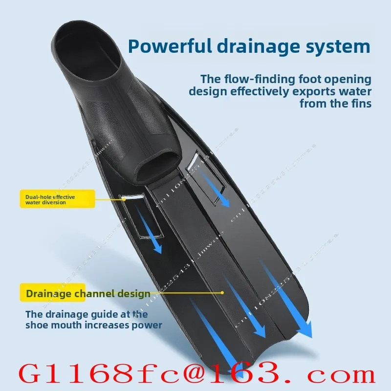 Beginner Snorkeling Fins Unisex Swimming Fins Flexible TPR Snorkeling Fins