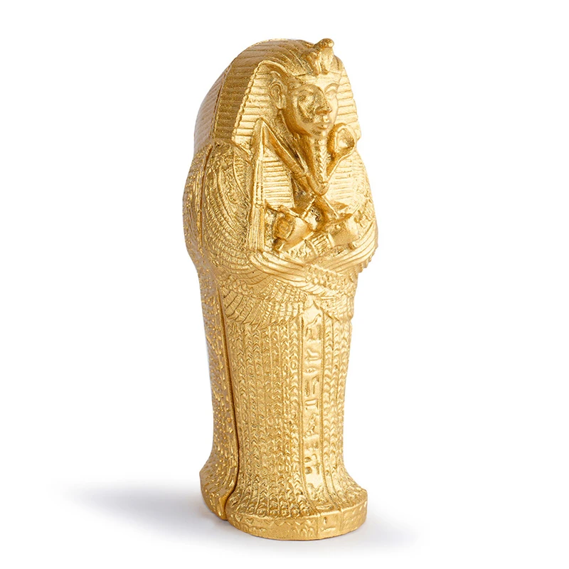 Altes Ägypten Mumie Sarg Ornament Abnehmbarer Harz Pharao Kleopatra Pyramide Gaze Geschenk Souvenir Simulation Kunsthandwerk – Detail 7