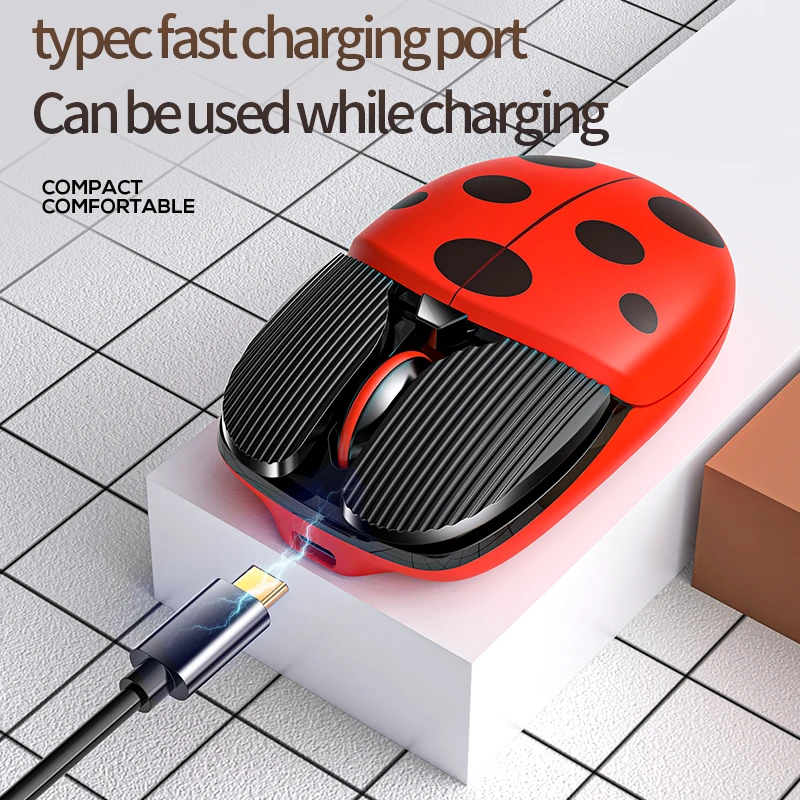 Bluetooth Wireless Mouse Rechargeable Computer Mouse Wireless Silent Mause Ergonomic Mini Mouse For PC laptop USB Optical Mice