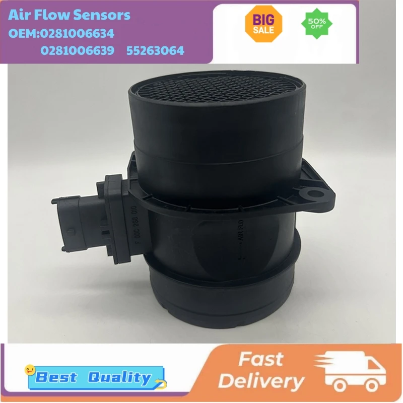 

Air Flow Meters 0281006634 0 281 006 634 0281006639 55263064 for Alfa Romeo Giulia 2015