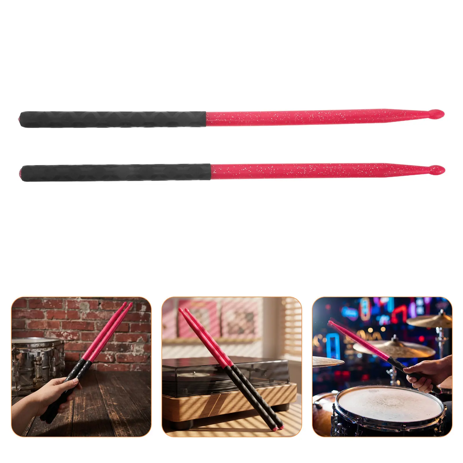 beginner drum sticks nylon drumsticks drumsticks with handles drumsticks for adults electronic drumstick