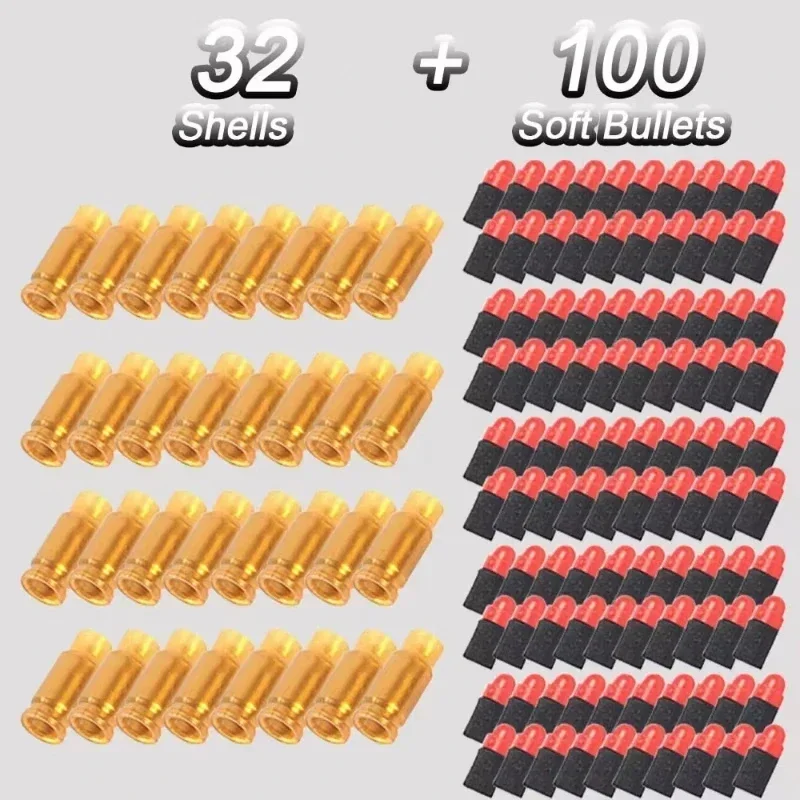 Y7MM Soft Bullet Little Moon ZP5 Revolver Sponge Bullet Accessori per pistole giocattolo per bambini
