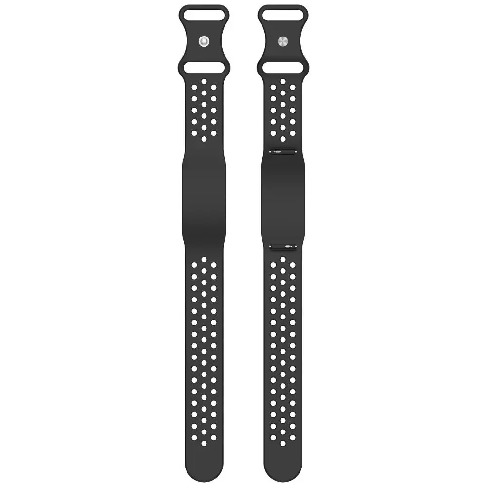 Silicone Replacement Strap Soft Adjustable Sport Band Breathable Fitness Tracker Wristband for Garmin CIRQA Smart Band