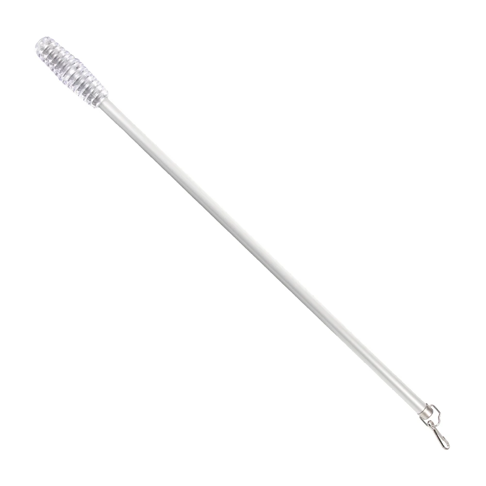 

Curtain Pull Rod 60cm Aluminum Manual Sliding Lightweight Suitable Balcony Outdoor Window Hardware Drapery Rods