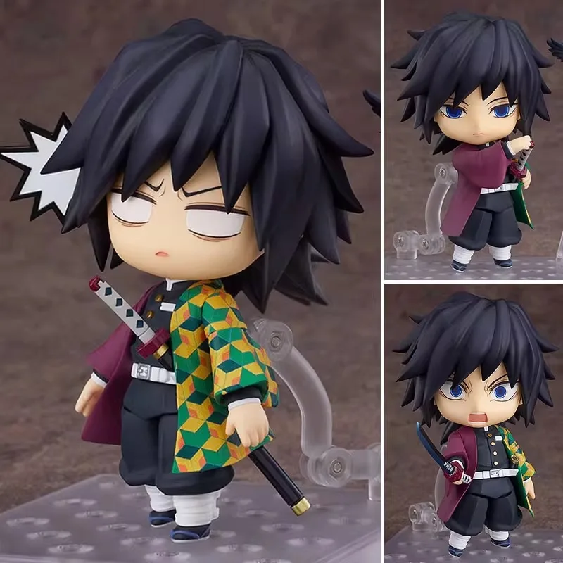 Anime Demon Slayer Action Figure Kamado Nezuko Tanjirou Uzui Tengen Hashibira PVC Toys Christmas Gift