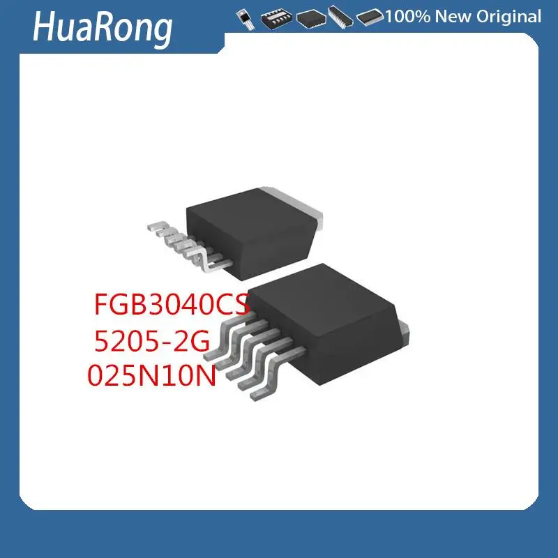 10Pcs/Lot   FGB3040CS    5205-2G TLE5205-2G  025N10N  IPB025N10N3G  100V180A    TO-263-6    LM2595-ADJ  LM2595S-ADJ  TO-263