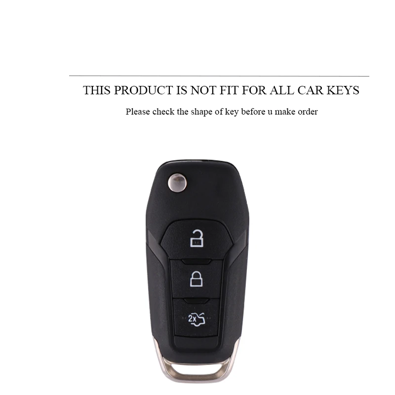 TPU Car Key Case Cover Shell Fob For Ford Fusion Fiesta Mondeo Ecosport Kuga Escort Everest Ranger F150 Keyless Fob Accessories