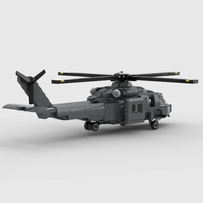 

Moc Building Bricks Military Model Sikorsky UH-60 Black Hawk Fighter Technology Blocks Gifts Toys For Children DIY Sets Assembly