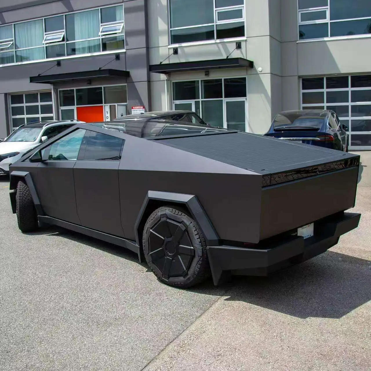For Tesla Cybertruck New Colors Lead-Grey Car Color Changing Wholesale Precut Paint protection Film Self-healing Car Vinyl Wrap