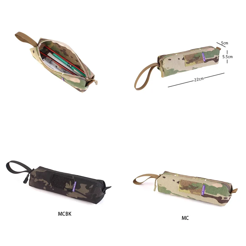 PEW new pencil case, multi-color tool bag, simple style stationery bag, multi-purpose storage bag with high appearance