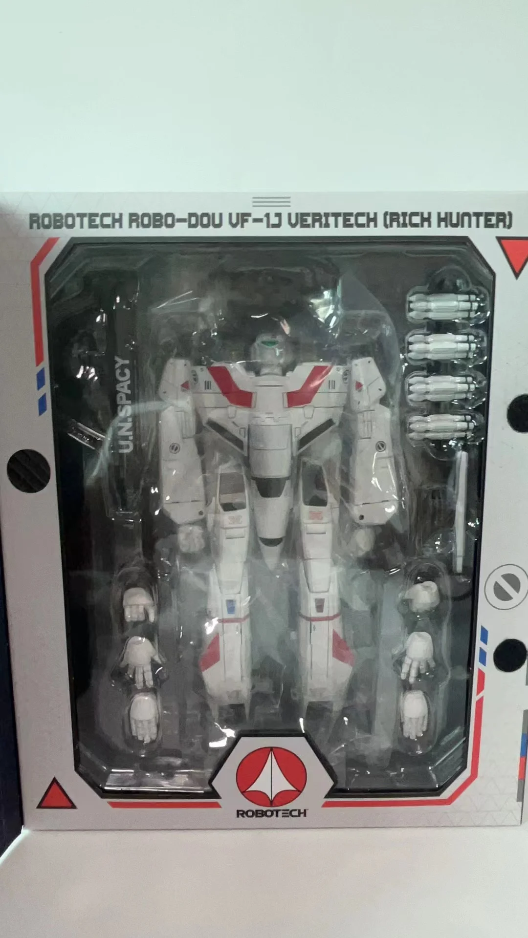 In Stock Threezero Macross ROBO-DOU VF-1J VF1J Veritech Rick Hunter 1/60 Action Figures Toy Gift Collection