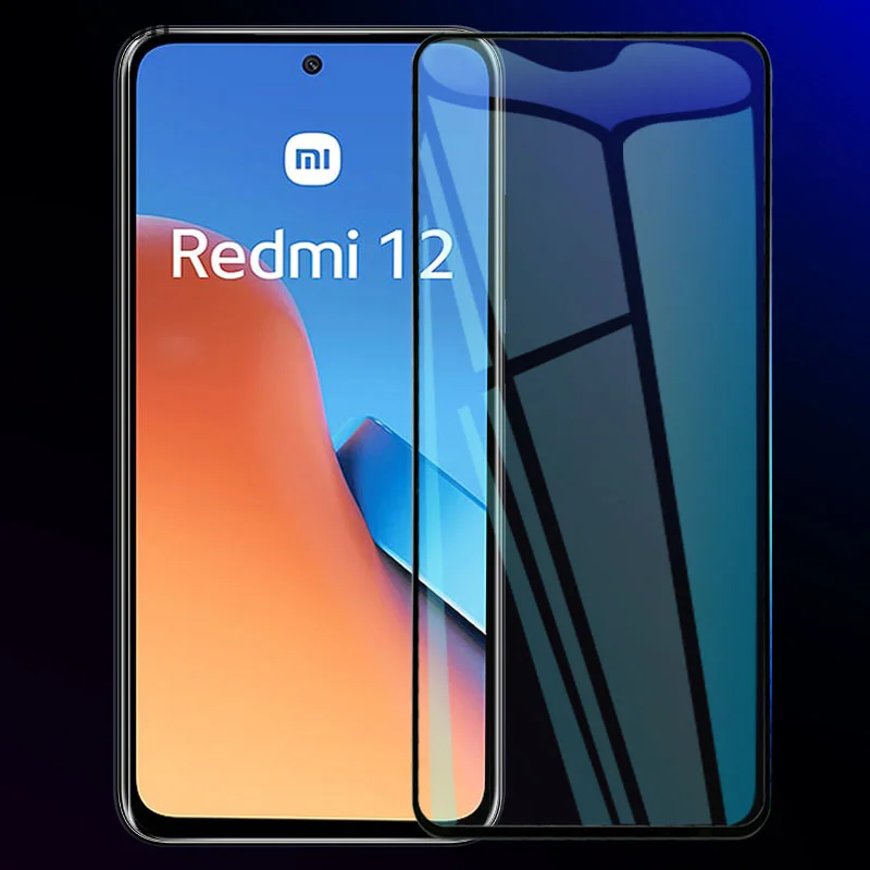 4 шт., полное защитное закаленное стекло для Xiaomi Redmi Note 13 12 12T Pro, защитная пленка для экрана Redmi 12C 13C A1 A2 Plus, стеклянная пленка
