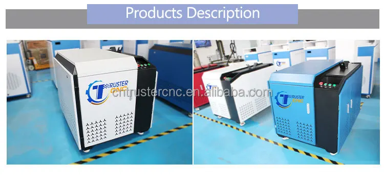 portable 2000w rust laser cleaning machine