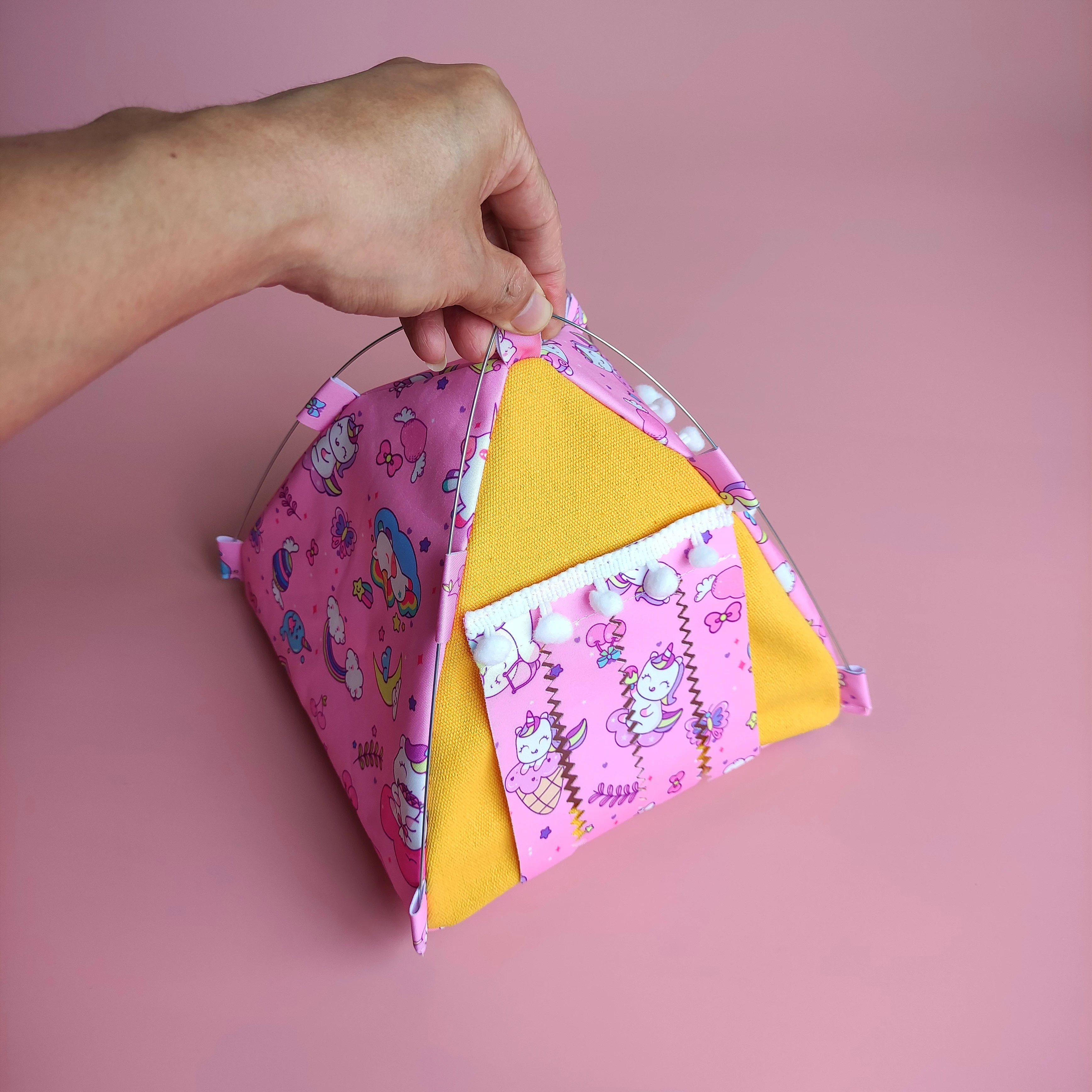 1:12 Dollhouse Simulation 24Pcs Tent Model Micro Doll Furniture Accessories Camping Decoration Toys Scene Children Gift